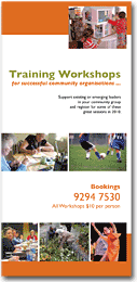 workshop brochure