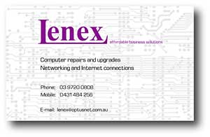 business card design